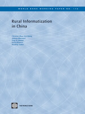cover image of Rural Informatization in China
